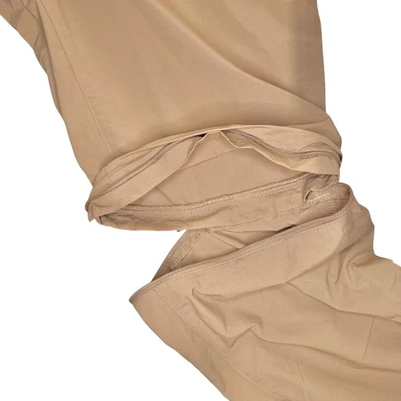 Columbia Womens Convertible Hiking Pants Tan Sz 8 Regular Omni-Shade Active Fit - Picture 9 of 11